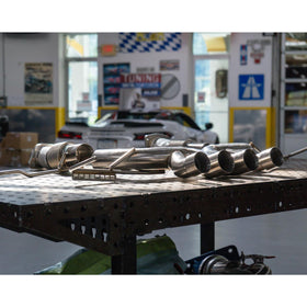 Fabspeed Chevrolet Corvette C8 ZR1 Stainless Steel Supersport X-Pipe Cat-Back Exhaust System (2025+) - 0