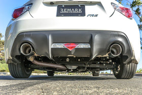 Remark 12-18 Subaru BRZ/Toyota 86 Axle Back Exhaust w/Titanium Stainless Double Wall Tip - 0
