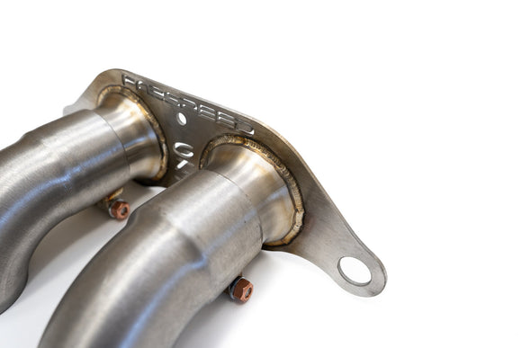 Fabspeed Porsche 997.2 GT3 Slip-On Turndown Tips