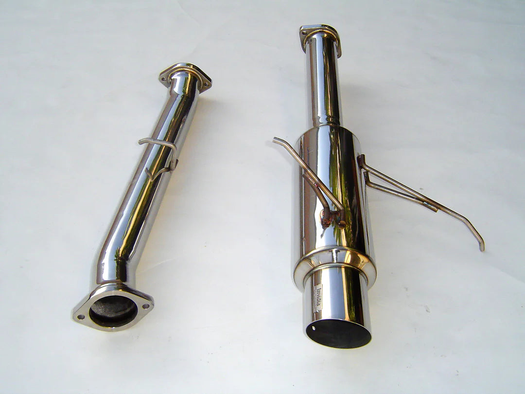 Invidia 93-97 Mazda RX-7 Turbo FD3S 76mm (101mm tip) Cat-back Exhaust - 0