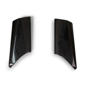 Fabspeed Motorsport 2023+ Chevrolet Corvette C8 Z06 w/ Z07 Package Carbon Fiber Wing Risers - 0