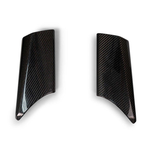 Fabspeed Motorsport 2023+ Chevrolet Corvette C8 Z06 w/ Z07 Package Carbon Fiber Wing Risers