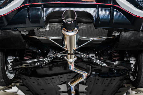 REMARK Catback Exhaust. Honda Civic Type-R (FK8) Spec I - True Titanium Tip Cover