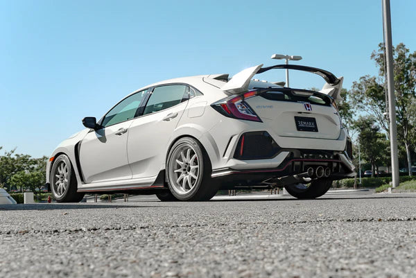 REMARK Catback Exhaust. Honda Civic Type-R (FK8) Spec III - True Titanium Tip Cover