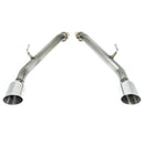Remark 2014+ Infiniti Q50 Axle Back Exhaust w/Stainless Steel Single Wall Tip-1