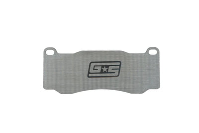GrimmSpeed Titanium Front Brake Shim Set – 2018–2021 Subaru STI (6-Piston Brembo)