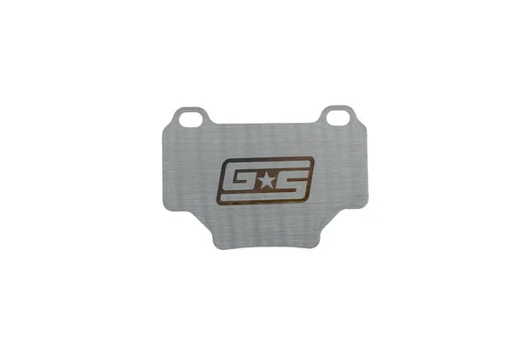 GrimmSpeed Titanium Rear Brake Shim Set – 2018–2021 Subaru STI (2-Piston Brembo)