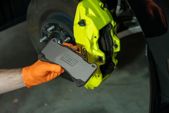 GrimmSpeed Titanium Front Brake Shim Set – 2018–2021 Subaru STI (6-Piston Brembo)