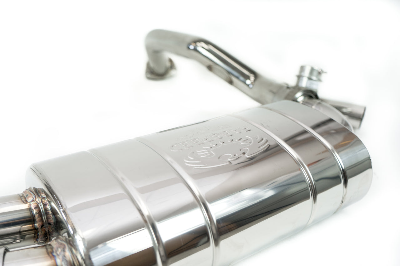 Fabspeed Porsche 987 Boxster / Cayman TrackTec Valved Bypass Exhaust System (2005-2008) - 0