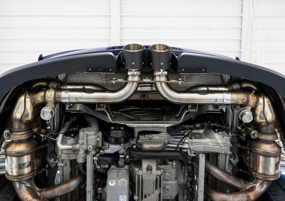 Fabspeed Porsche 997.2 GT3 / GT3 RS Center Muffler Bypass Pipe (2010-2011)