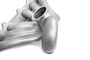 Toyota 2JZ-GTE 70mm V-band Exhaust Manifold-4