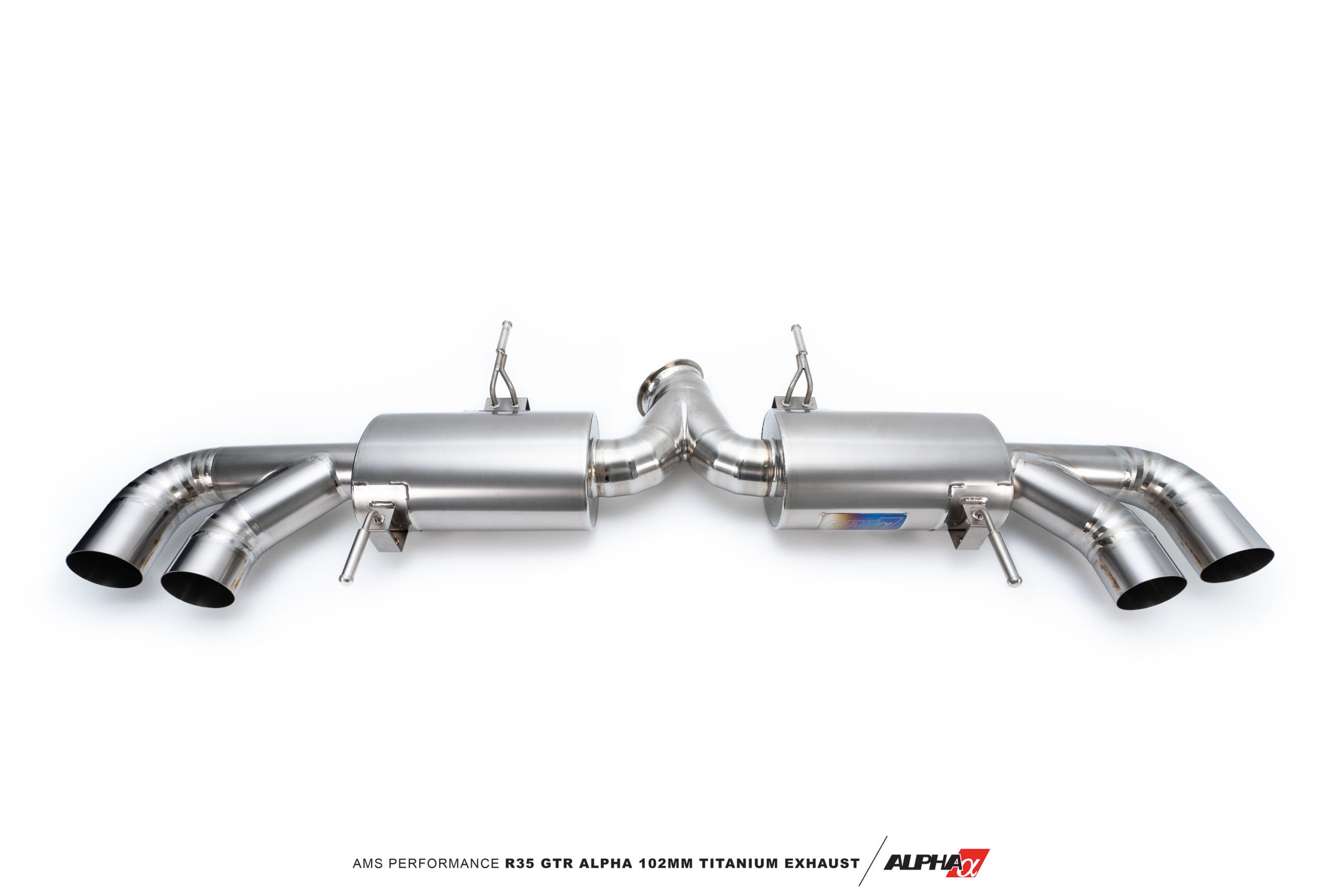 AMS Performance R35 GTR Alpha 102mm Titanium Exhaust