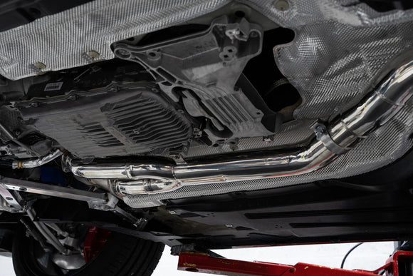 MAD BMW G8x M3 M4 S58 Single Midpipe (Brace Included)