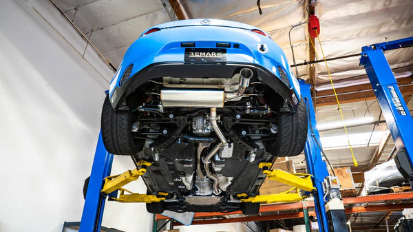 REMARK Catback Exhaust. Mazda MX-5 ND. Stainless Steel Tip Cover (Manual Trans) - 0