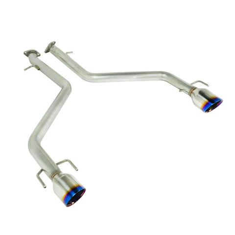 Remark 2021+ Lexus IS350 Axle Back Exhaust w/Burnt Single Wall Tip