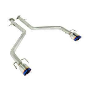 Remark 2021+ Lexus IS350 Axle Back Exhaust w/Burnt Double Wall Tip - 0