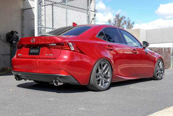 Remark 14-16 Lexus IS200T/IS300/IS350 Axle Back Exhaust w/Double Wall Stainless Tip