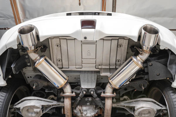 REMARK Axleback Exhaust. Nissan 370Z. Stainless Double Wall Tip - 0