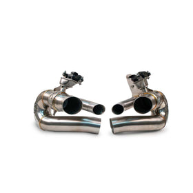 Fabspeed Porsche 992.2 Turbo S Valved Side Muffler Bypasses