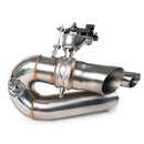 Fabspeed Porsche 992.2 Turbo S Valved Side Muffler Bypasses-3
