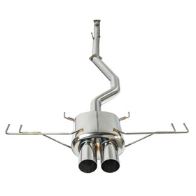 Remark 2017+ Honda Civic Sport (Non-Resonated) Cat-Back Exhaust w/Stainless Steel Tip Cover - 0