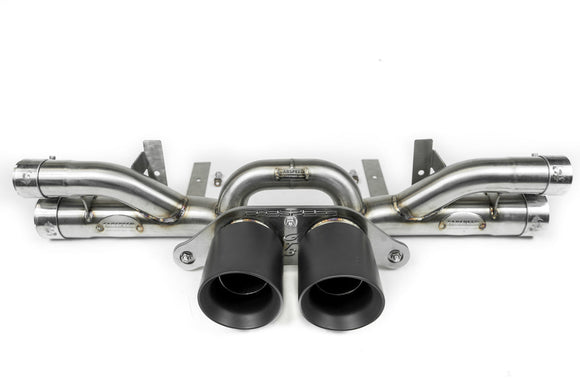 Fabspeed Porsche 991.2 GT3 / GT3 RS Center Muffler Bypass Pipe 2017- 2019