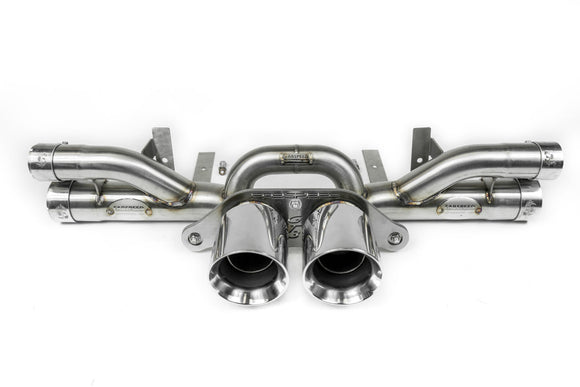 Fabspeed Porsche 991.2 GT3 / GT3 RS Center Muffler Bypass Pipe 2017- 2019