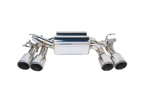 REMARK Catback Exhaust. BMW M3 (F80) / M4 (F82/F83) - Stainless Tip Cover