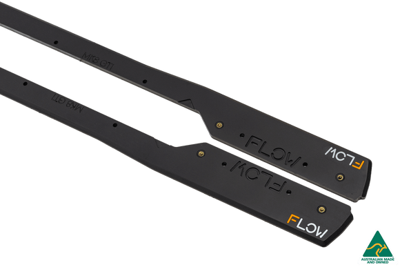 Flow Designs VW MK8 Golf GTI Side Skirt Splitters (Pair)