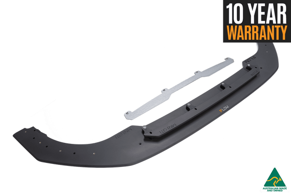 Flow Designs VW MK8 Golf GTI Front Lip Splitter & Bumper Reinforcement Plate