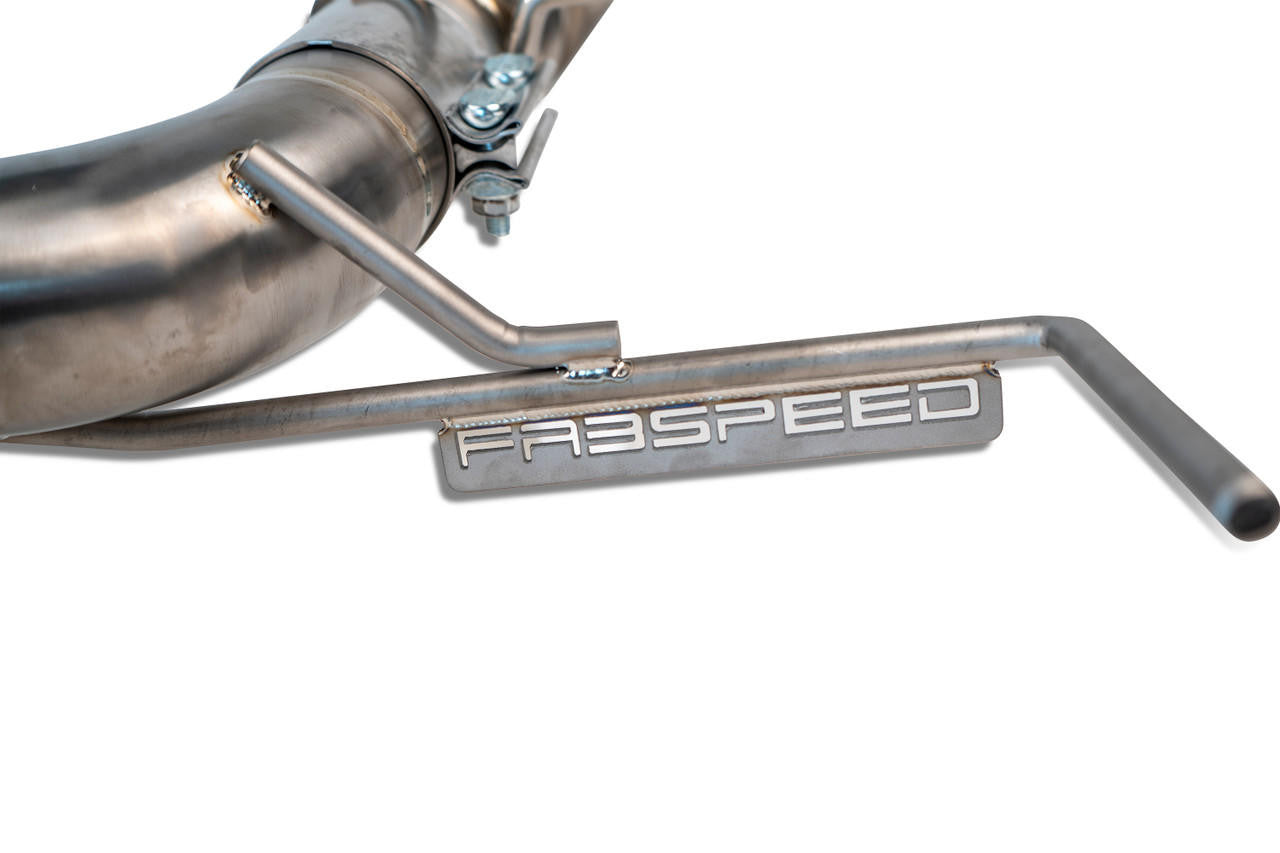 Fabspeed Chevrolet Corvette C8 Z06 Titanium Supersport X-Pipe Cat-Back Exhaust System (2023+)