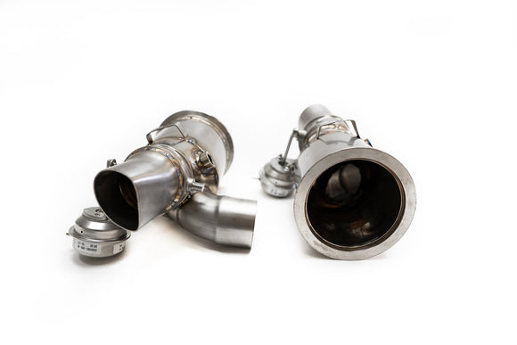 Fabspeed Porsche 991.2 GT2 RS Cat Bypass RACE Pipes Helical Valves PSE (2018+)