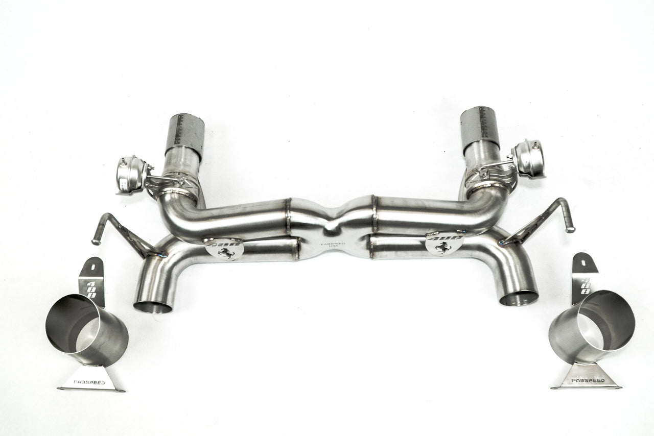 Fabspeed Ferrari 488 Pista Valvetronic Dual Tone Exhaust System - 0
