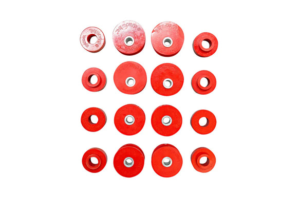 POLYURETHANE RADIUS ARM COMPLETE BUSHING UPGRADE (FRONT & REAR) - G WAGEN - W463