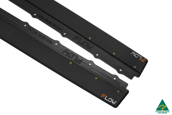 S3 8V Sedan FL Side Skirt Splitters (Pair)