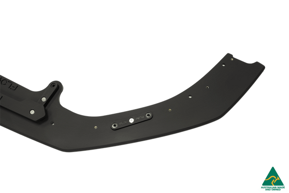 RS3 8V Sedan FL Front Lip Splitter & Stainless Steel Mounting Brace