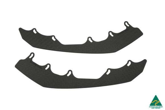 RS3 8V Sedan FL Front Lip Splitter Extensions (Pair)