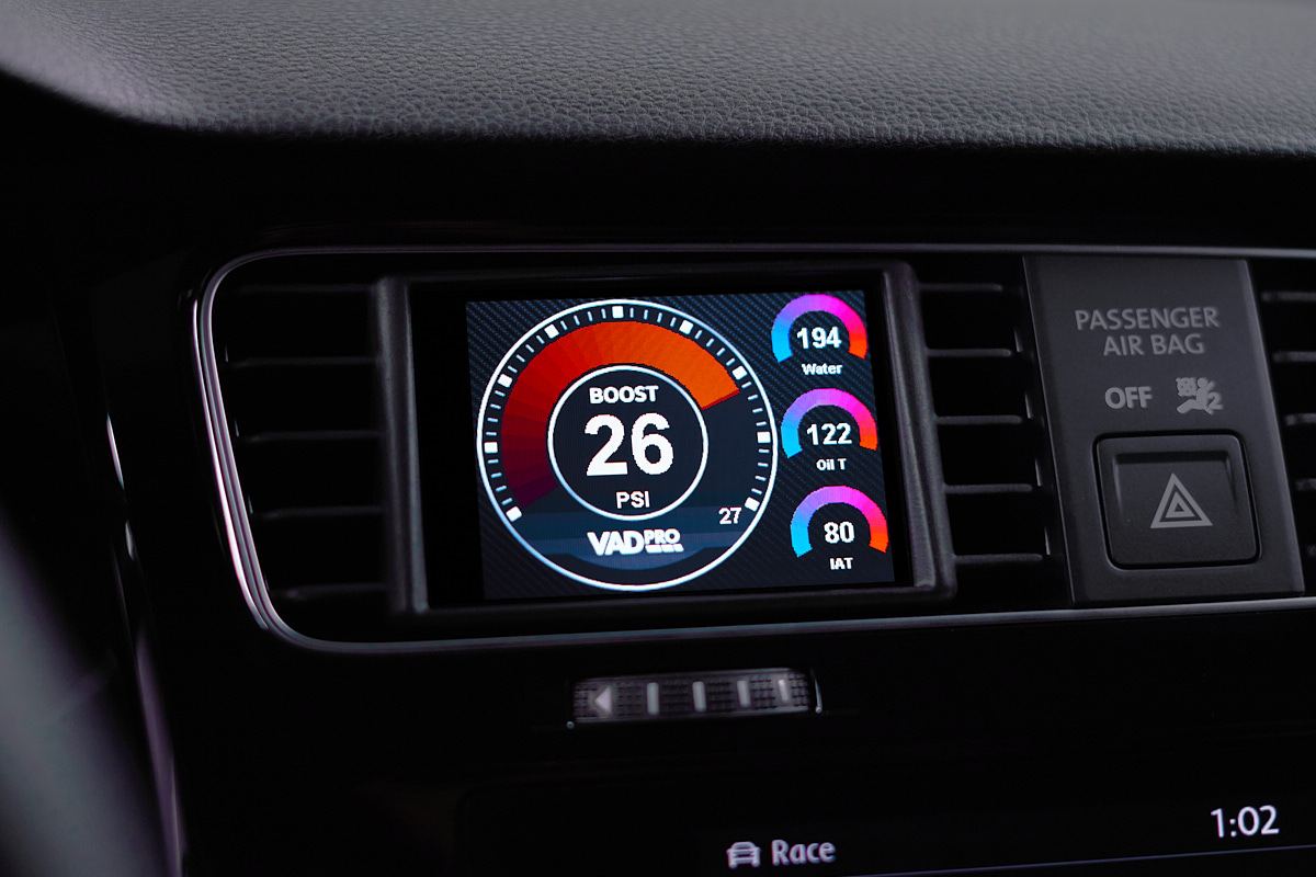 VADPRO VAD32 VERSATILE AUTOMOTIVE DISPLAY FOR VW MK7 GOLF PLATFORM - 0