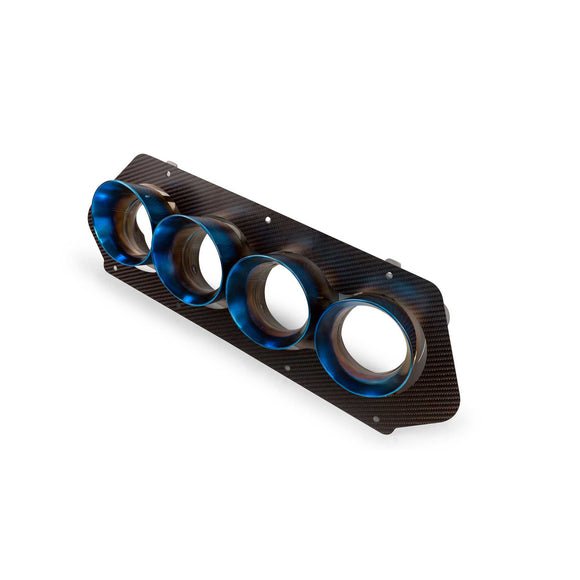 Fabspeed Chevrolet Corvette C8 Z06 Titanium Quad Tips (2023+)