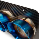 Fabspeed Chevrolet Corvette C8 Z06 Titanium Quad Tips (2023+)-2