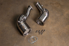 Audi C8 RS6 / RS7 400 Cell Catted Downpipes - 0