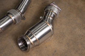 BMW F8X M2C / M3 / M4 400 Cell Catted Downpipes - 0
