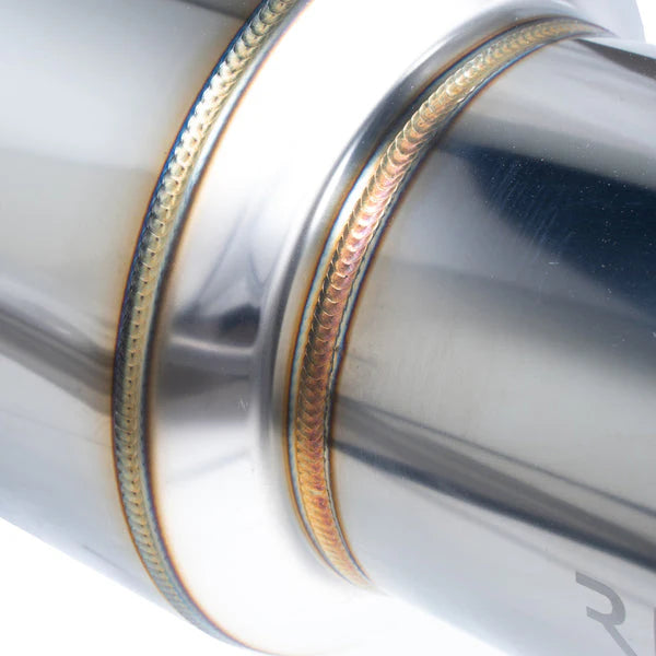 REMARK Catback Exhaust. Nissan 370Z. R1 Spec Single-Exit Stainless - 0