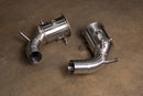 400 Cell Catted Down Pipes For Porsche 992 Turbo / Turbo S-3