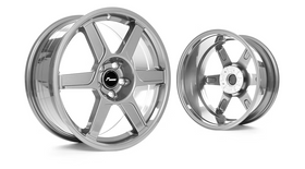 18" x 8.5" R-06 Wheel/ET44/57.1mm Silver Inc Centre Cap