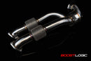 Boost Logic RS3 Downpipe with Gesi High Flow Cat-3
