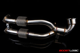 Boost Logic RS3 Downpipe with Gesi High Flow Cat - 0