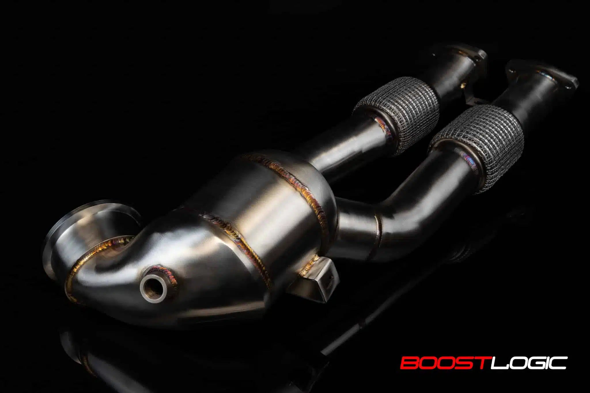 Boost Logic TTRS Downpipe with Gesi High Flow Cat