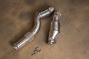 BMW G8X M2 / M3 / M4 400 Cell Catted Downpipes-1