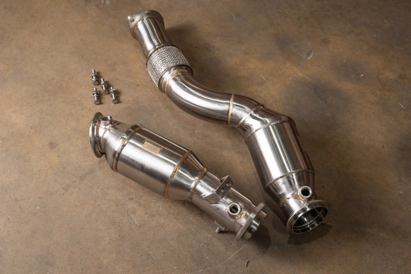 BMW G8X M2 / M3 / M4 400 Cell Catted Downpipes